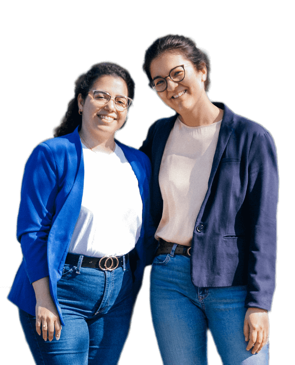 Porträt von Kia Tung und Ayda Raudzis